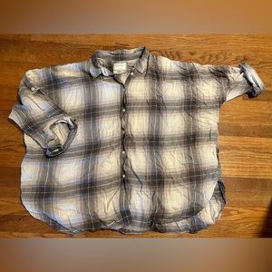Womens Oversized Flannel